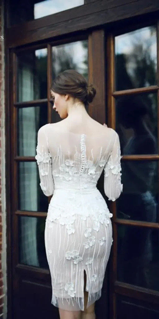 short wedding dress 20