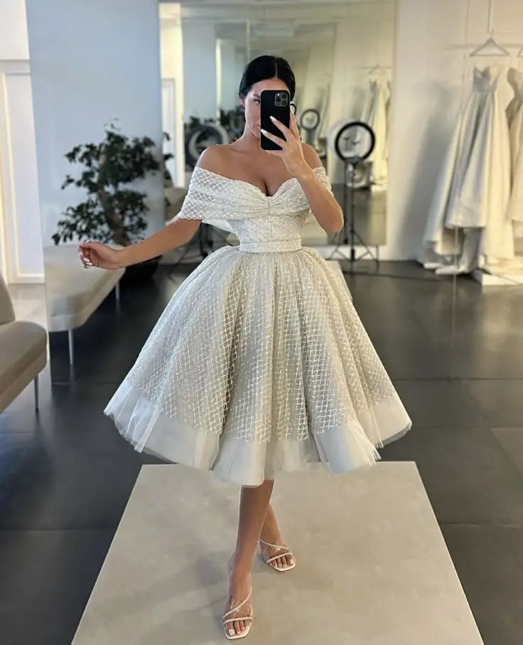 short wedding dress 37