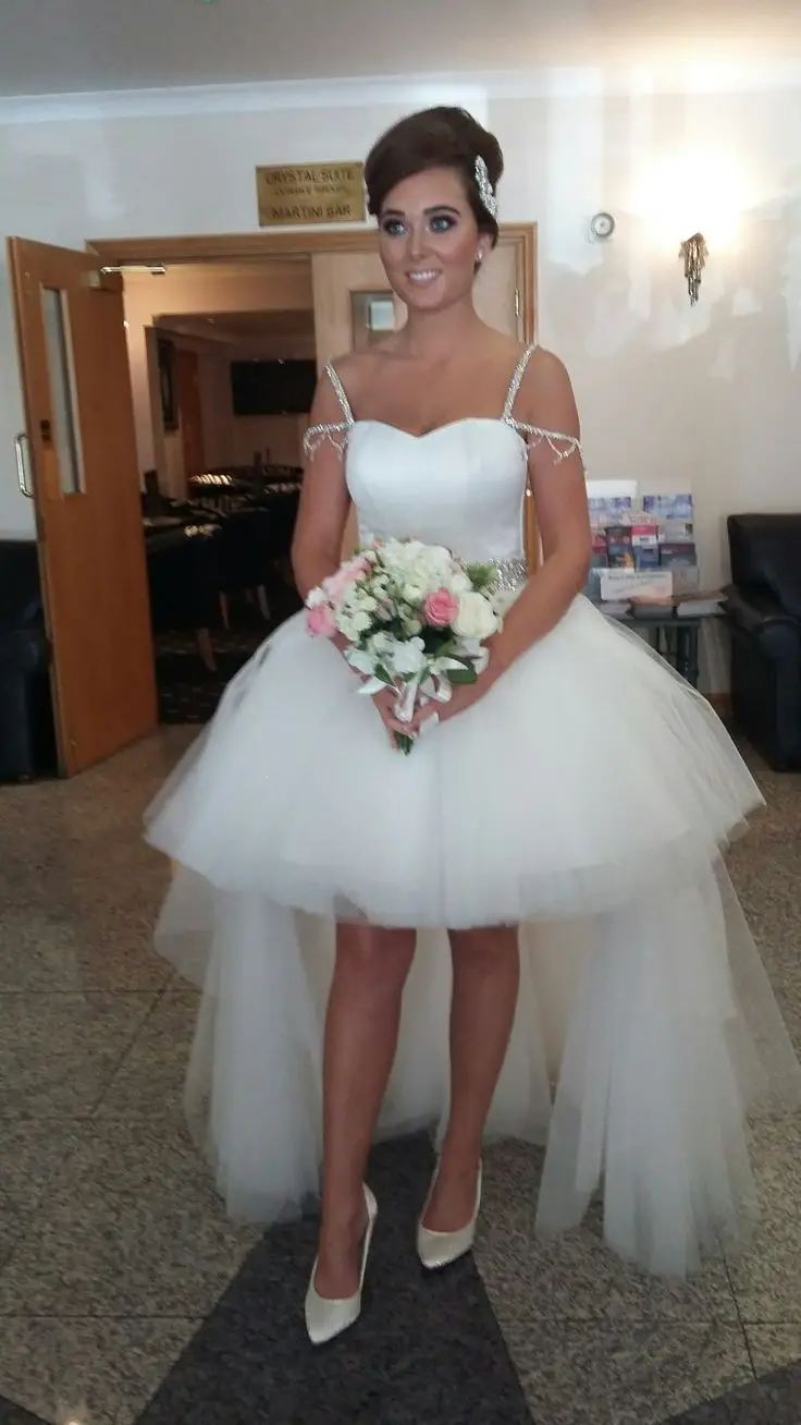 42 Astonishing Short Wedding Dresses For A Perfect Wedding