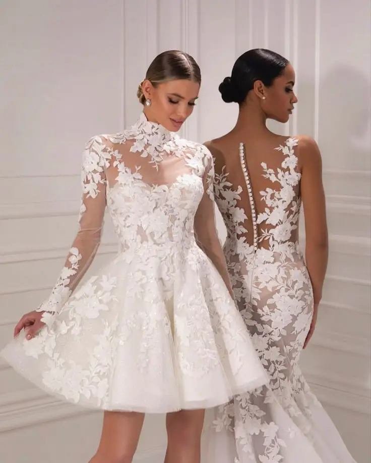 short wedding dress 41