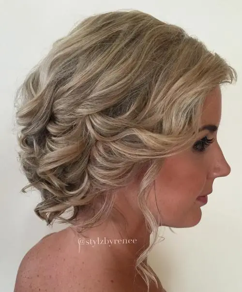 short wedding hair 2