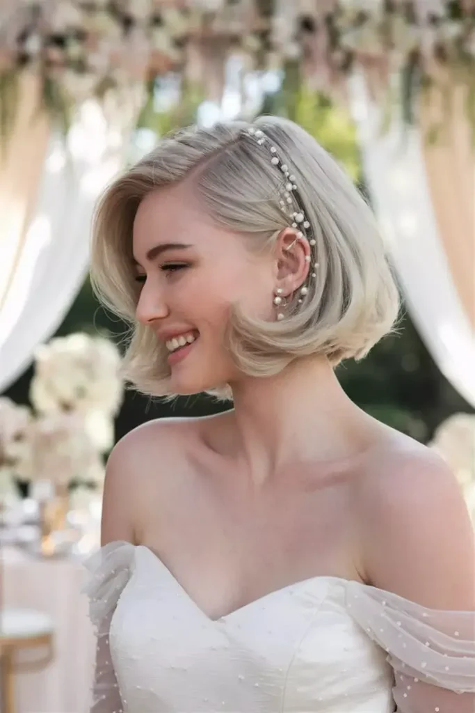 short wedding hair 41