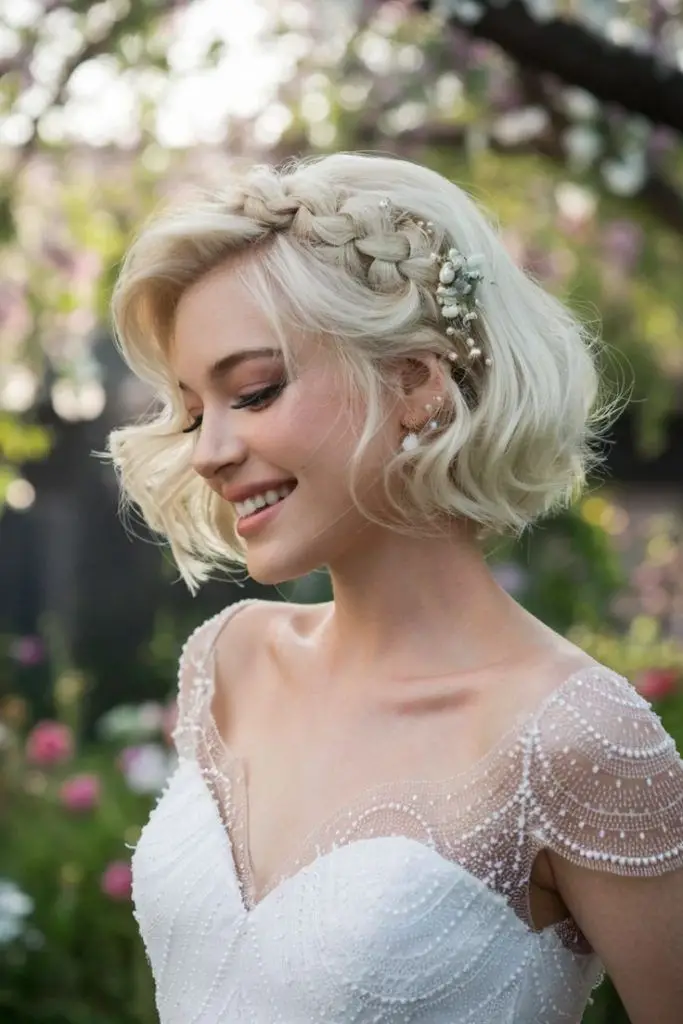 44 Flattering Wedding Hairstyles For Short Hair