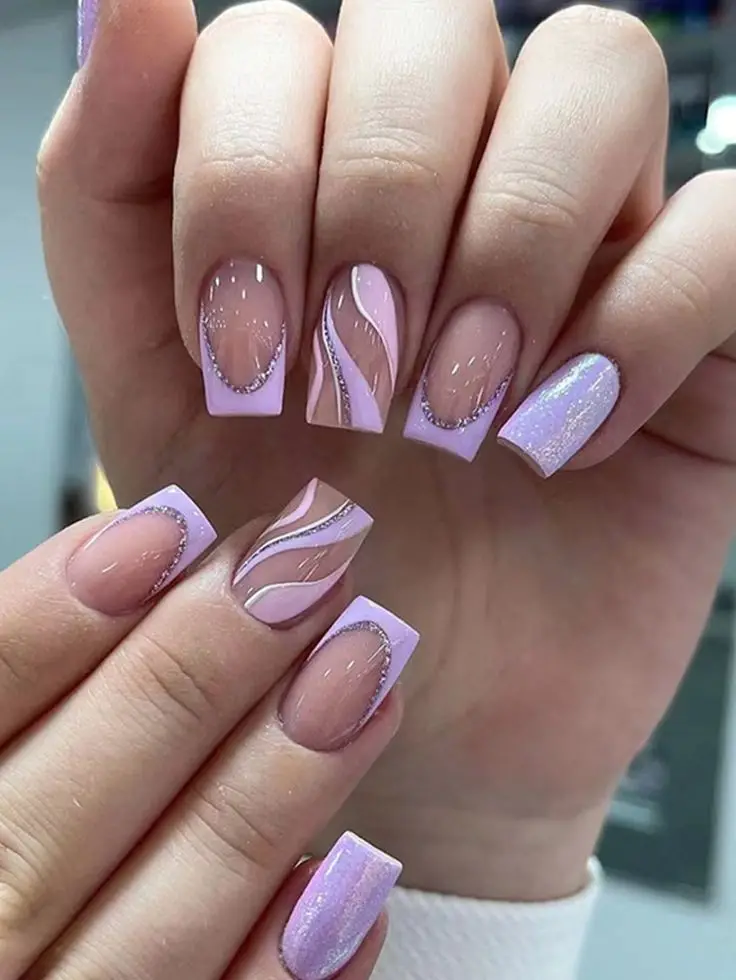 summer gel nails 2
