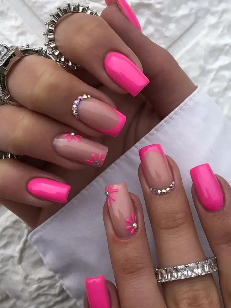 summer gel nails 3