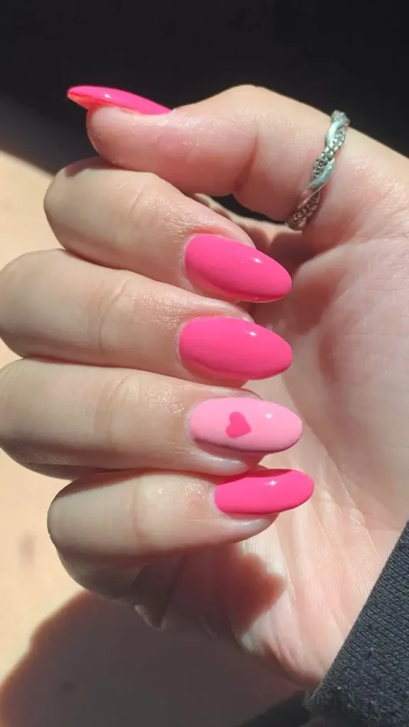 summer pink nails 10