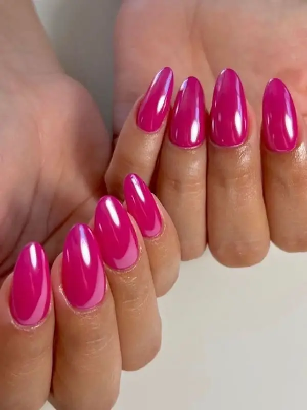 summer pink nails 21