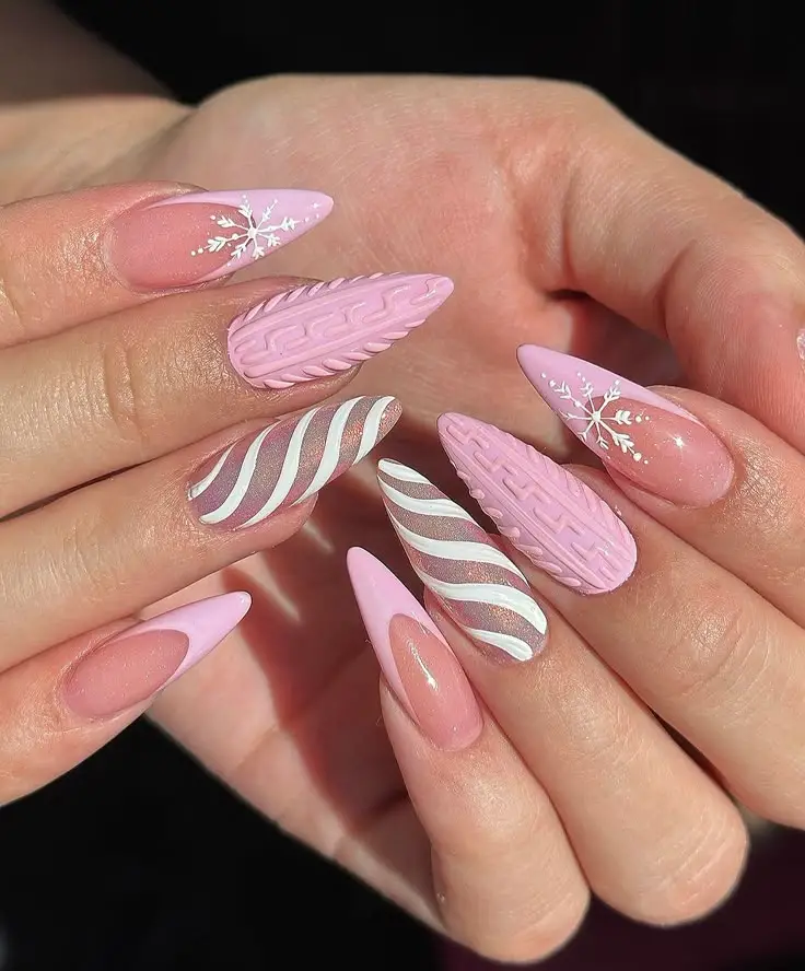 summer pink nails 28
