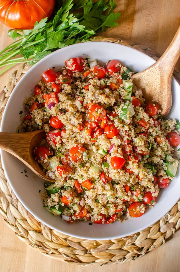 summer quinoa salad