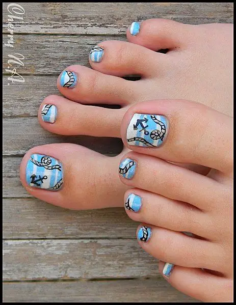summer toe nails 10