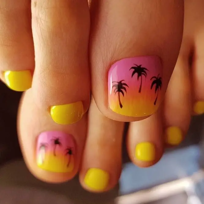 summer toe nails 16