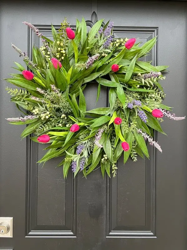 summer wreaths for front door diy 1