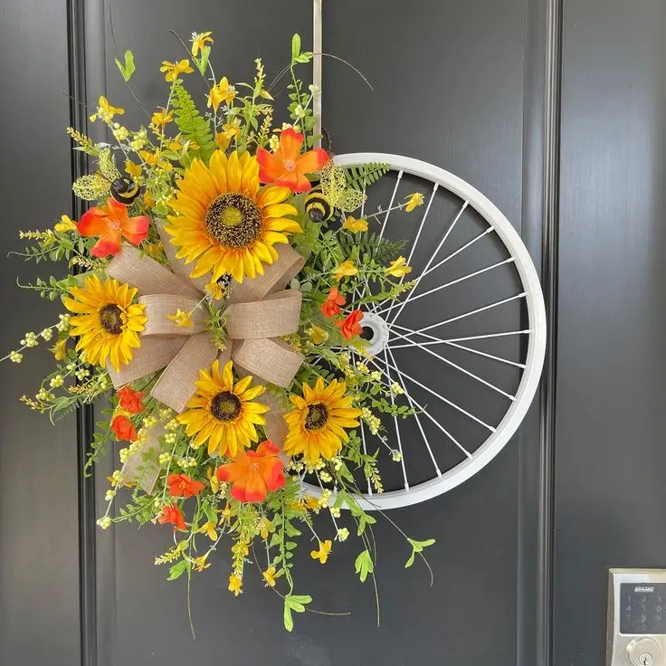 summer wreaths for front door
