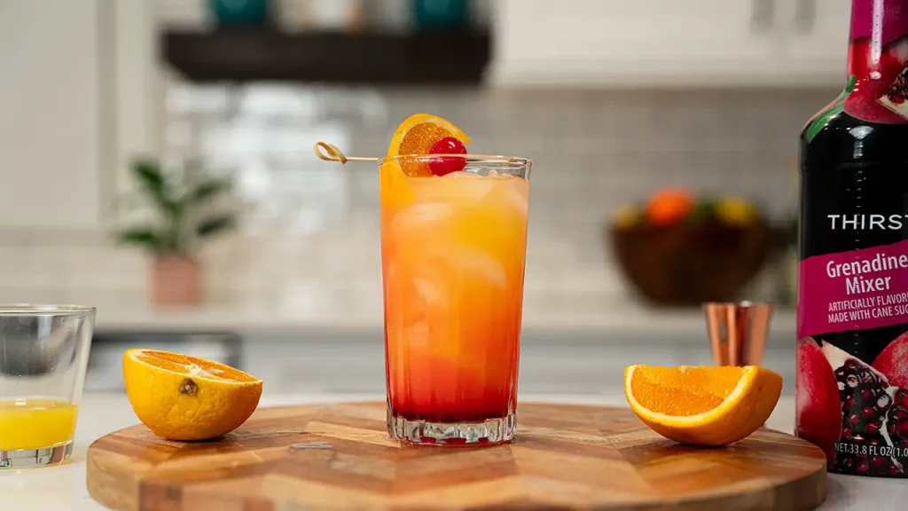 tequila sunrise cocktail recipe