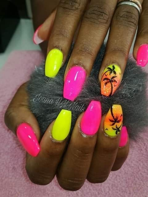 vacation nails 17