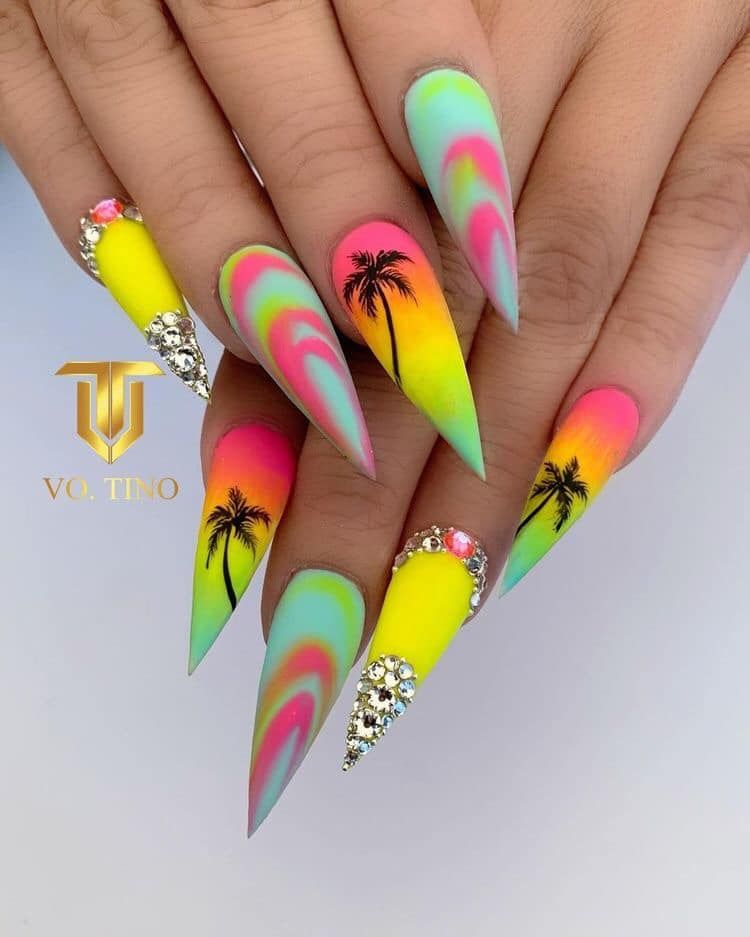 vacation nails 2