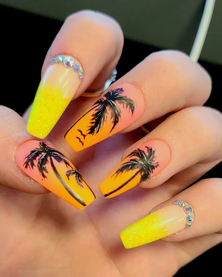 vacation nails 30