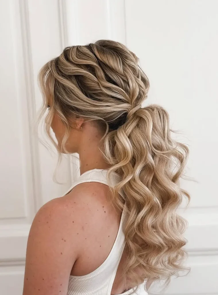 wedding guest hair 19