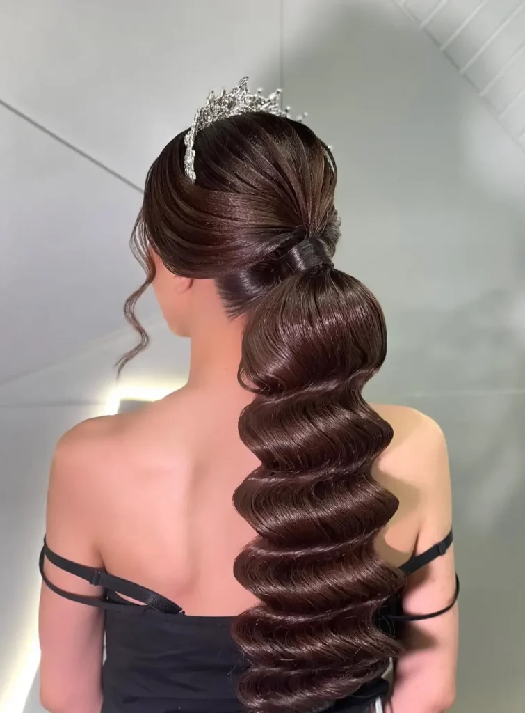 wedding guest hair 22