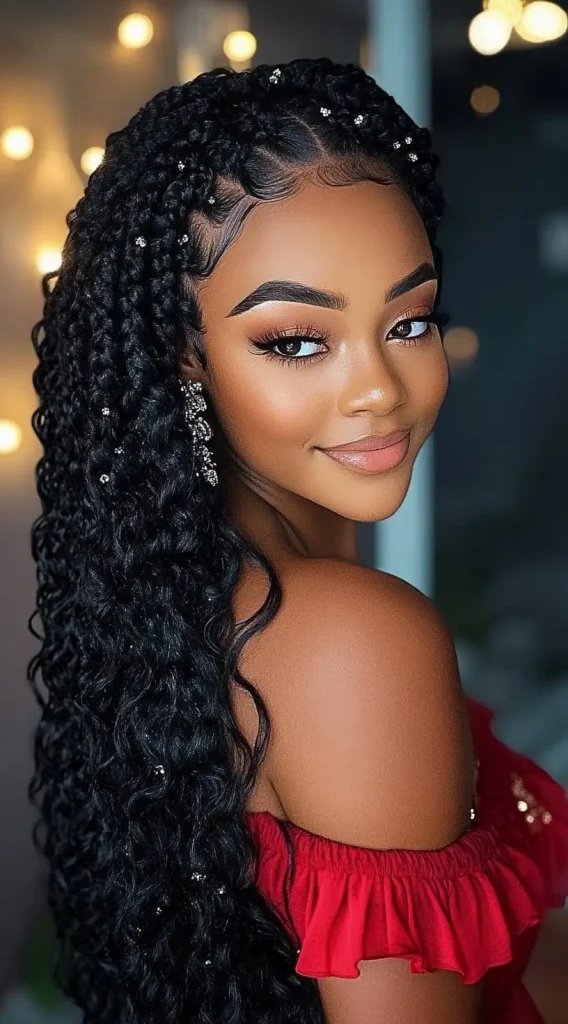 wedding guest hair 34