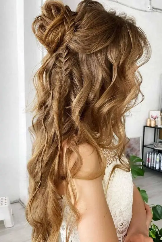 wedding guest hair 40