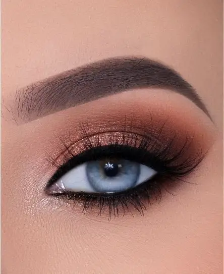 wedding makeup for blue eyes 14