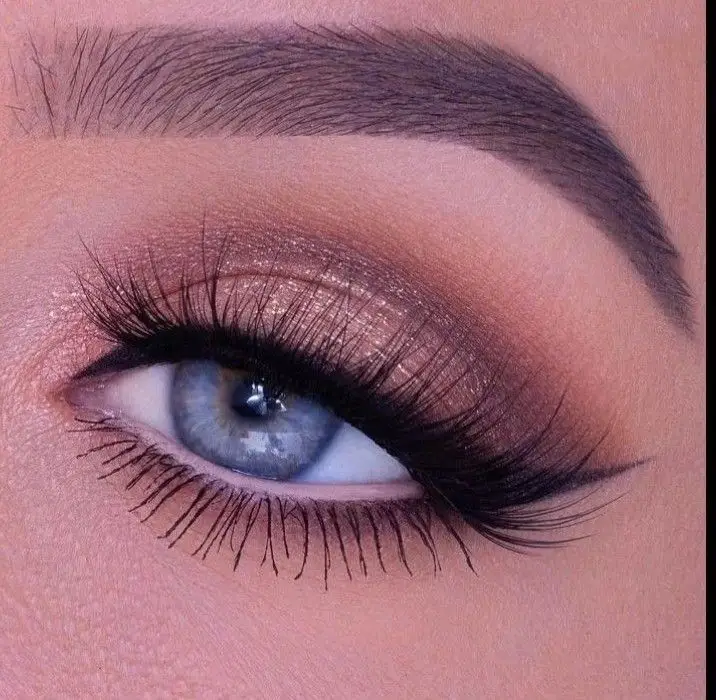 20 Gorgeous Wedding Makeup Looks For Blue Eyes