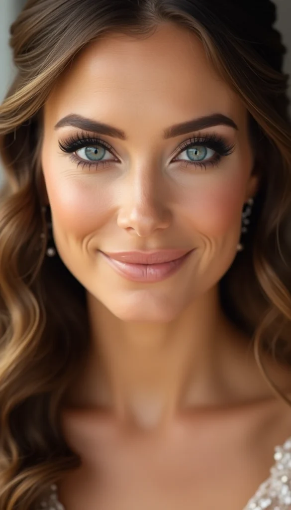 wedding makeup for blue eyes 5