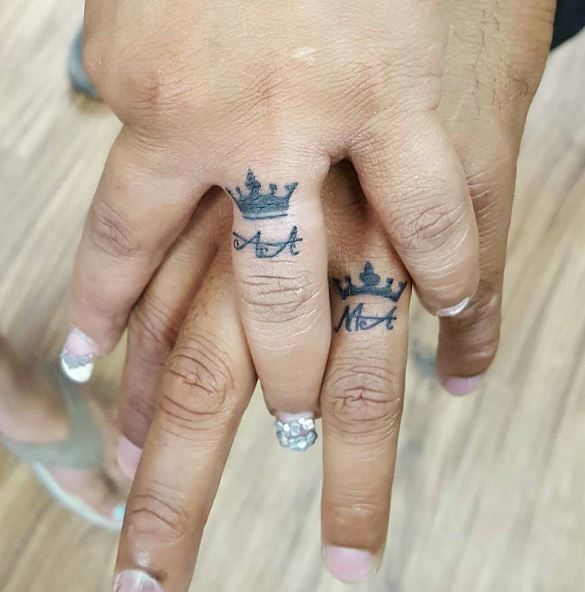 wedding ring tattoo 11