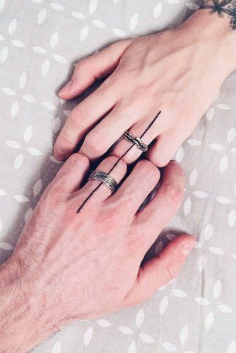 wedding ring tattoo 18