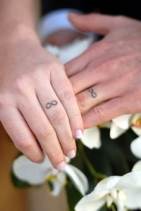 wedding ring tattoo 27