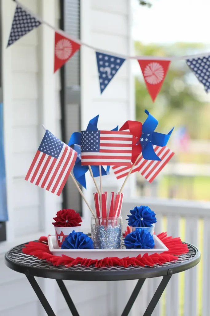 7. Dollar Tree 4th of July decor