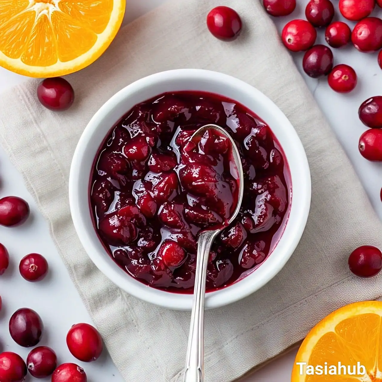 Cranberry sauce
