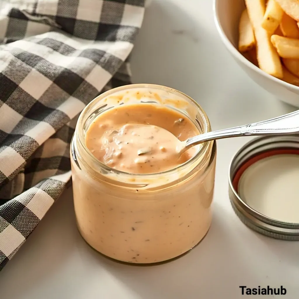 A jar of big Mac sauce