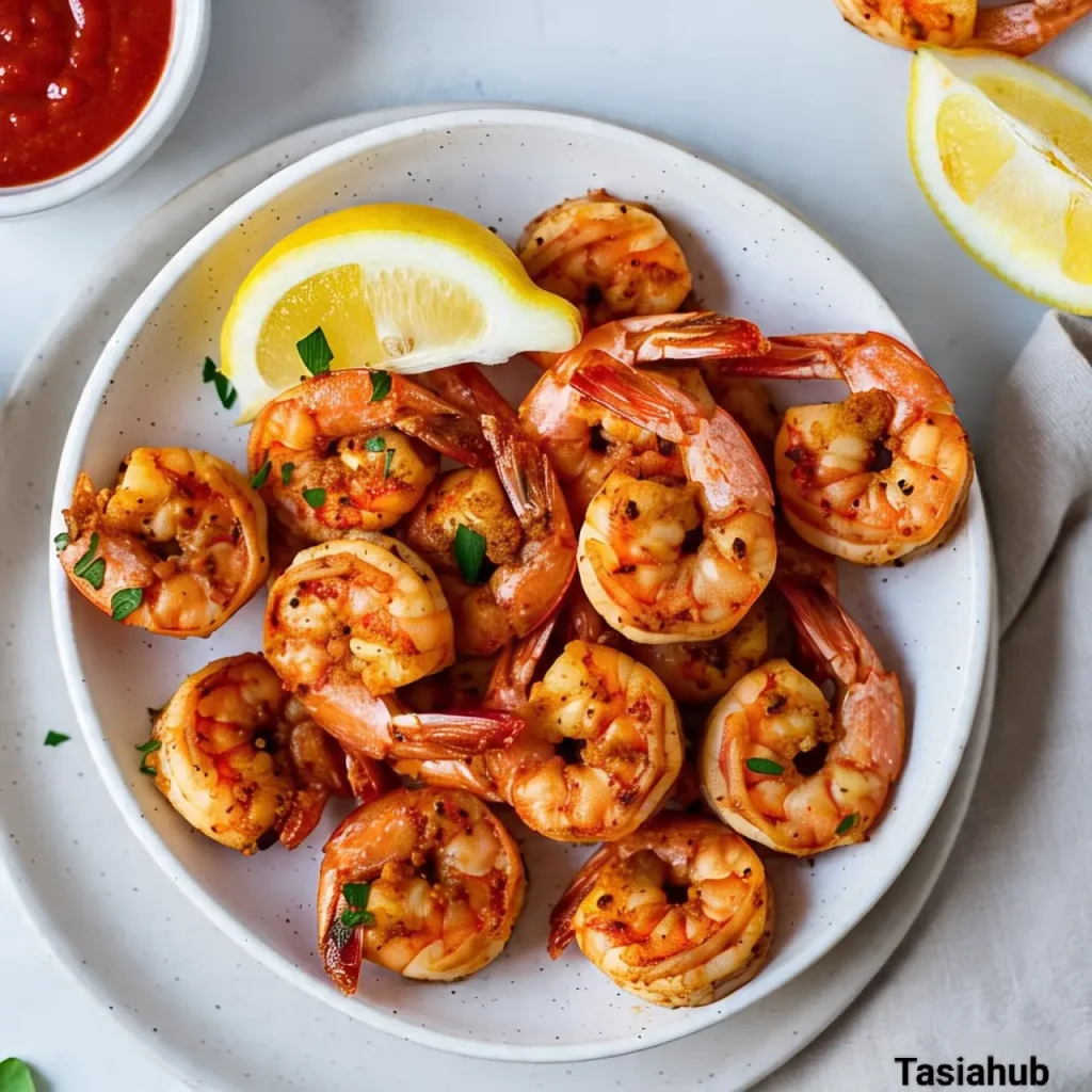 Crispy air fryer shrimp