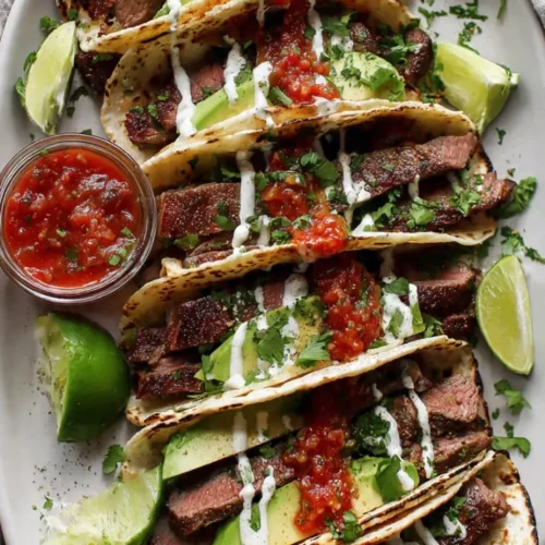 Steak tacos