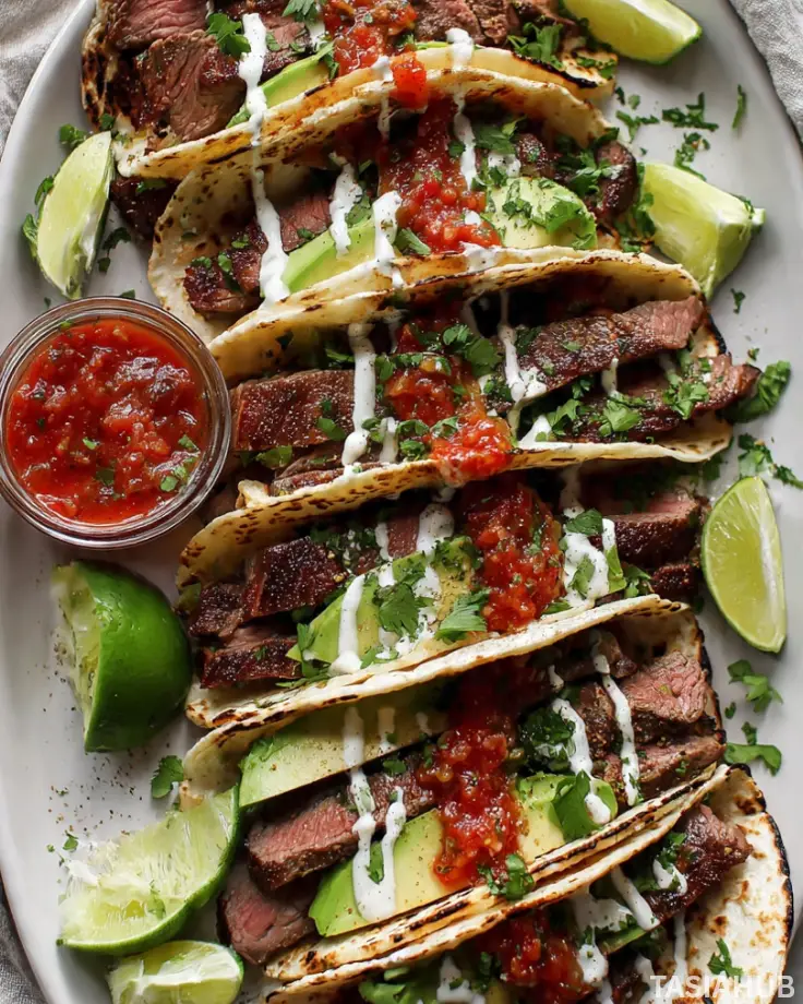 Steak tacos
