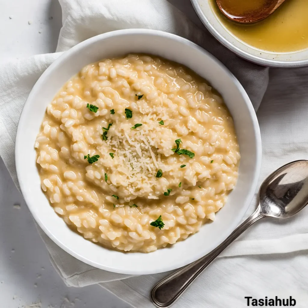 Homemade risotto