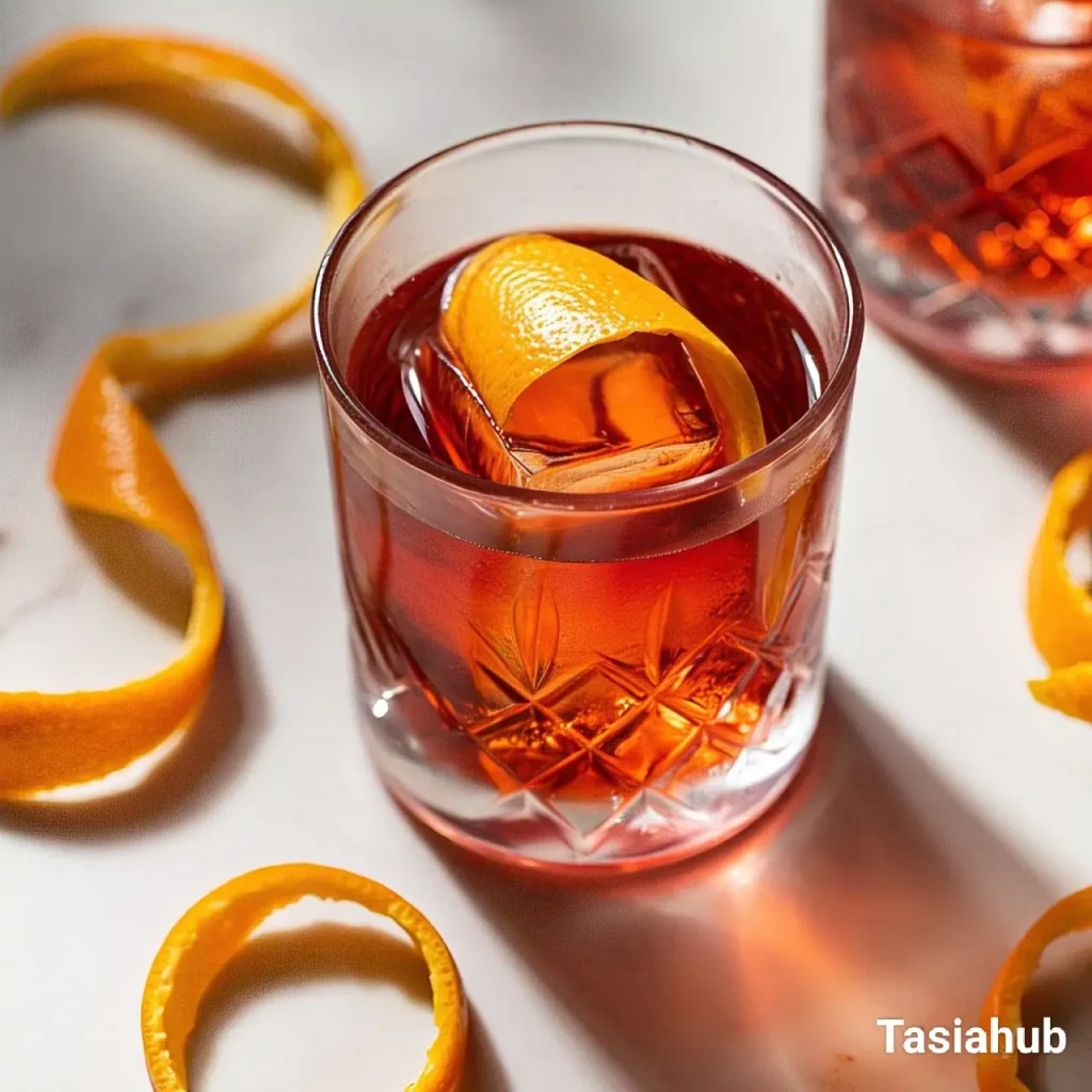 Negroni cocktail