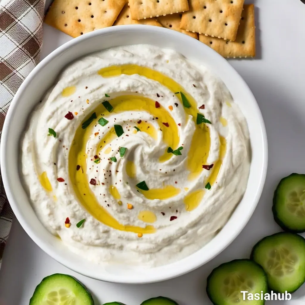 Whipped feta dip