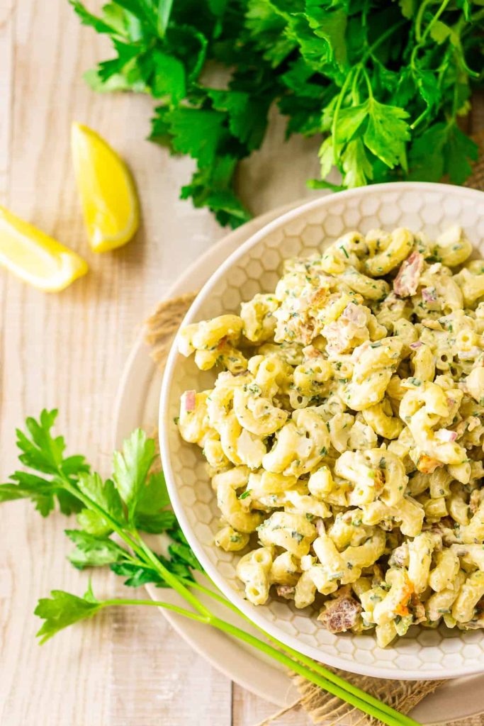 bacon macaroni salad 11