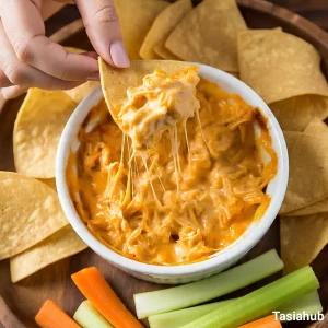 Crockpot Buffalo chicken dip