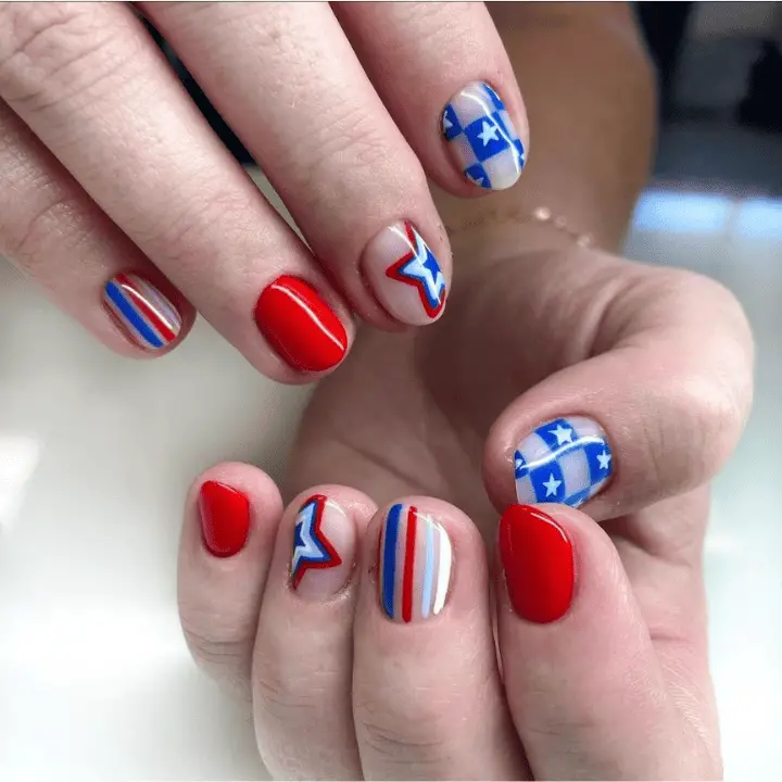 34 Classy Festive 4th Of July Nail Designs