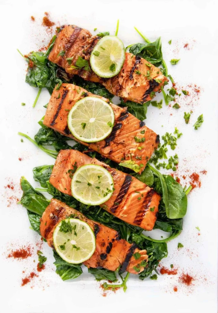 grilled salmon platter 10 2