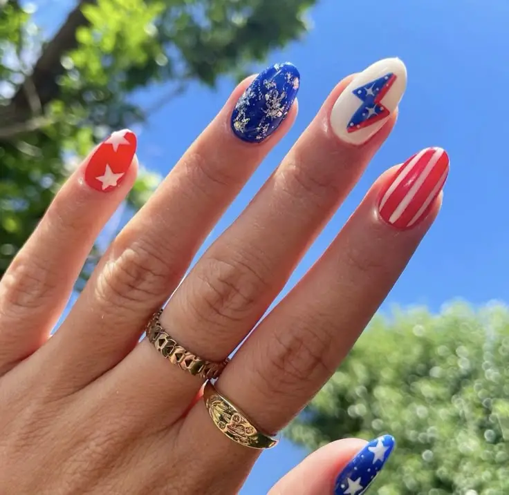 patriotic nail ideas