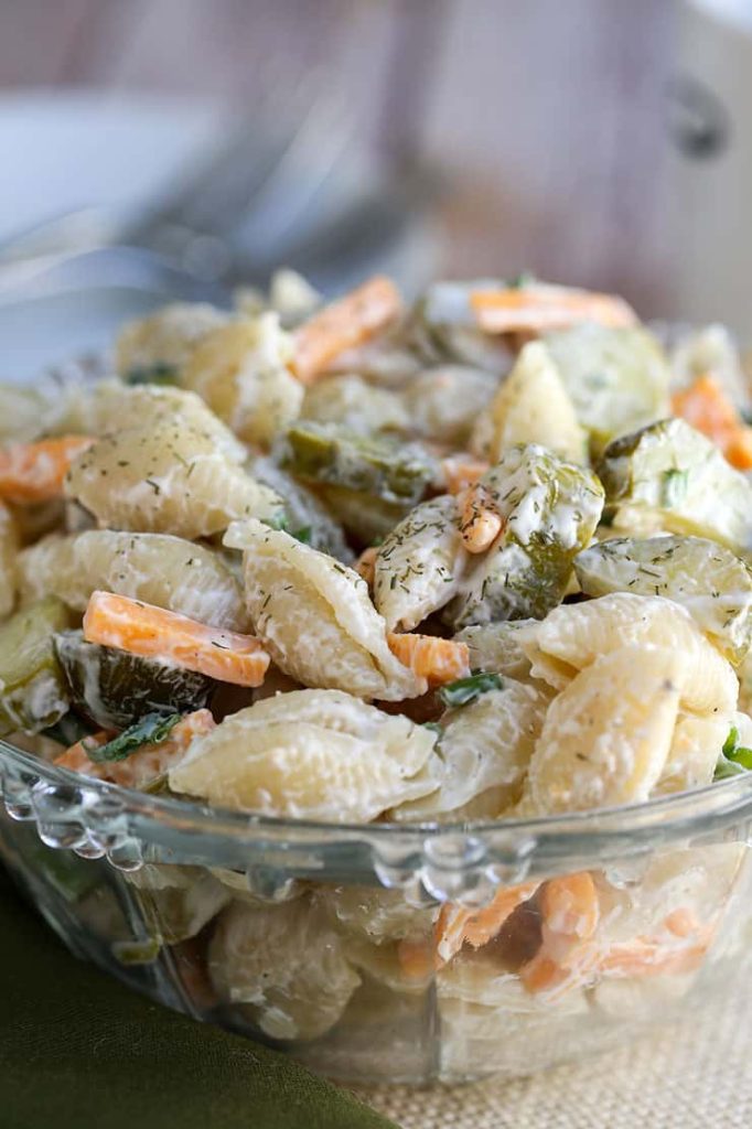 pickle pasta salad recipe