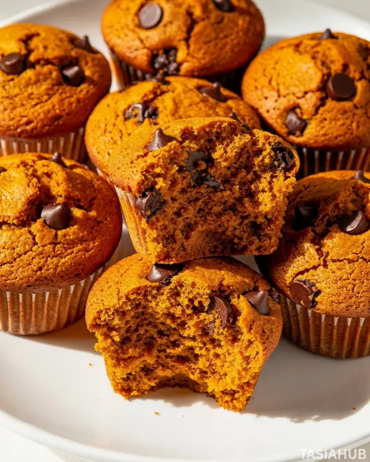 Pumpkin Chocolate Chip Muffins
