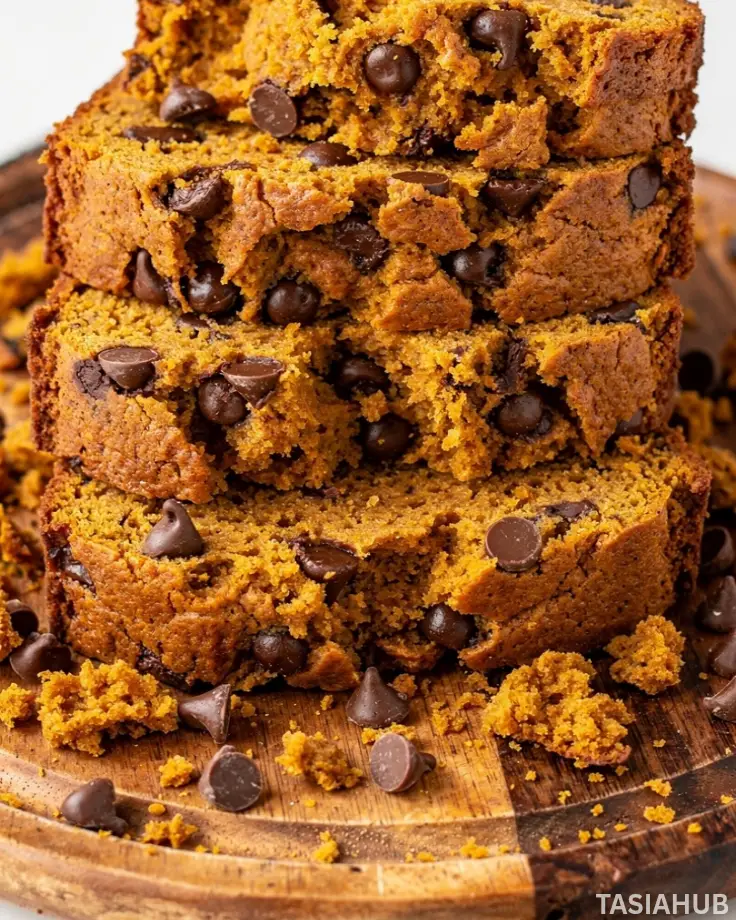 Pumpkin Chocolate Chip Banana Bread