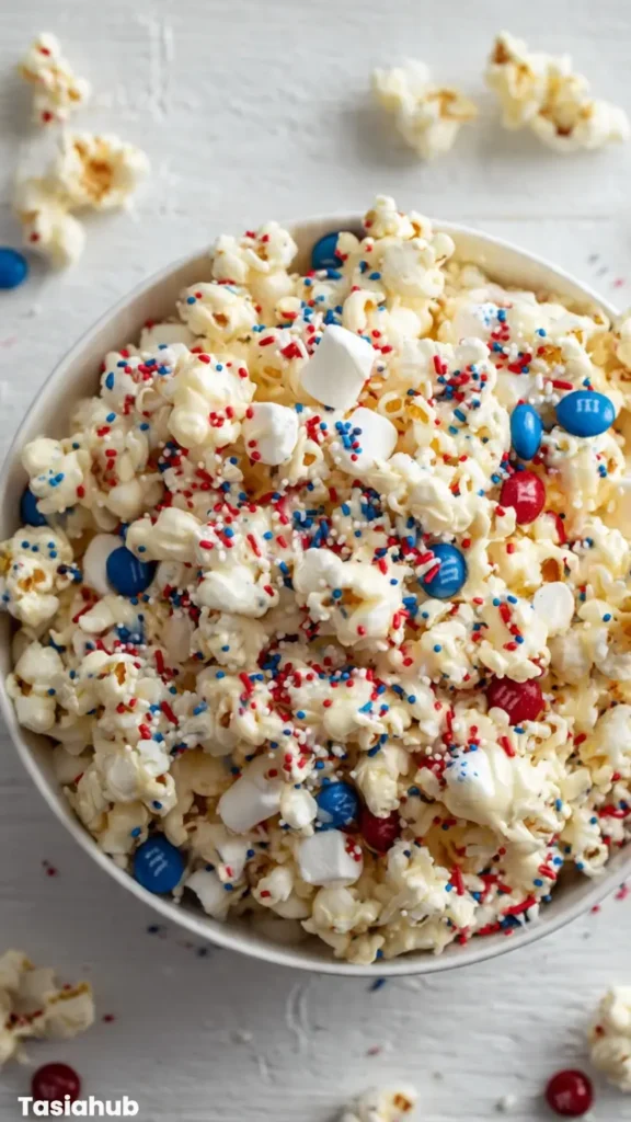 4th of July Popcorn recipe