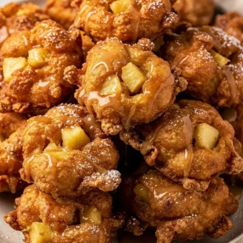 Apple Fritter Bites dessert